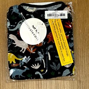 Navy Jurassic Jungle Bamboo Viscose Zippy - 12-18 months